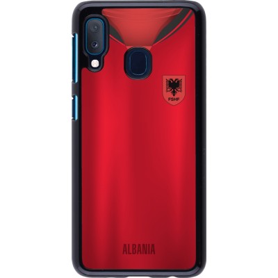 Coque Samsung Galaxy A20e - Maillot de football Albanie personnalisable