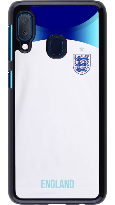 Samsung Galaxy A20e Case Hülle - England 2022 personalisierbares Fußballtrikot