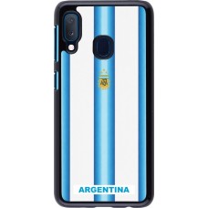 Samsung Galaxy A20e Case Hülle - Argentinien 2026 personalisierbares Fussballtrikot