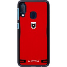 Coque Samsung Galaxy A20e - Maillot de football Autriche 2026 personnalisable