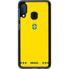 Samsung Galaxy A20e Case Hülle - Brasilien 2026 personalisierbares Fussballtrikot