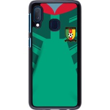 Coque Samsung Galaxy A20e - Maillot de football Cameroun 2022 personnalisable