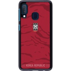Samsung Galaxy A20e Case Hülle - Südkorea 2026 personalisierbares Fussballtrikot