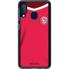 Coque Samsung Galaxy A20e - Maillot de football Costa Rica 2022 personnalisable