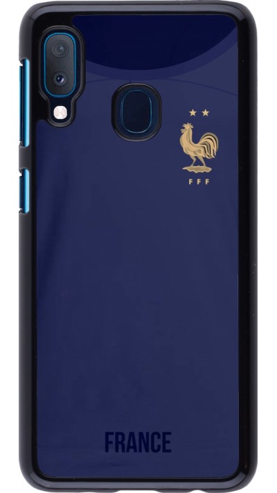 Coque Samsung Galaxy A20e - Maillot de football France 2022 personnalisable