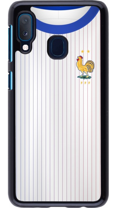 Samsung Galaxy A20e Case Hülle - Frankreich Away personalisierbares Fussballtrikot