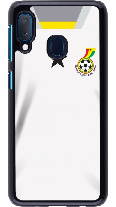Samsung Galaxy A20e Case Hülle - Ghana 2022 personalisierbares Fussballtrikot