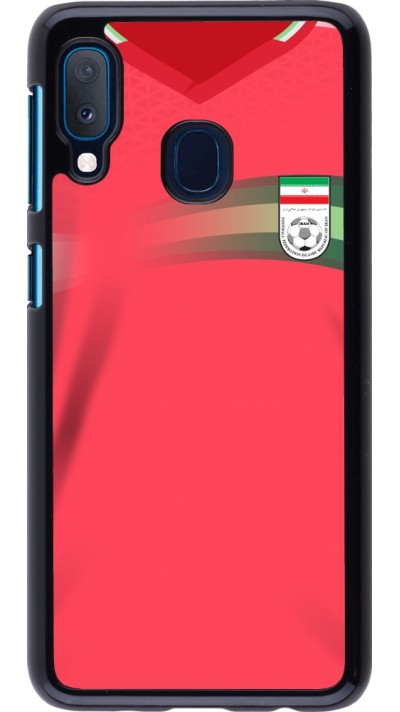 Coque Samsung Galaxy A20e - Maillot de football Iran 2022 personnalisable