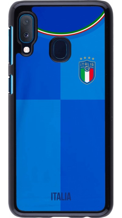 Coque Samsung Galaxy A20e - Maillot de football Italie 2022 personnalisable