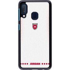 Samsung Galaxy A20e Case Hülle - Jordanien 2026 personalisierbares Fussballtrikot