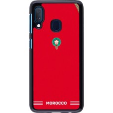 Coque Samsung Galaxy A20e - Maillot de football Maroc 2026 personnalisable