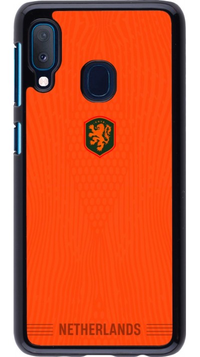Samsung Galaxy A20e Case Hülle - Niederlande 2026 personalisierbares Fussballtrikot