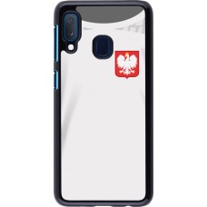 Samsung Galaxy A20e Case Hülle - Polen 2022 personalisierbares Fussballtrikot