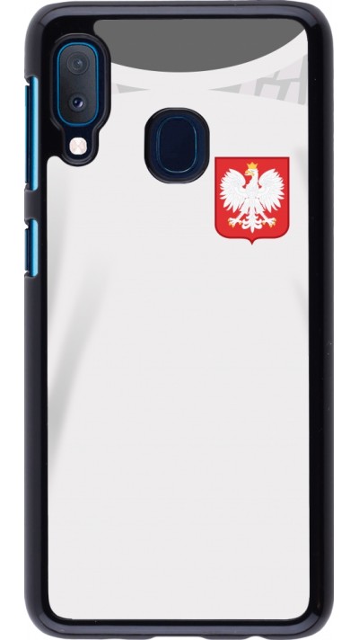 Samsung Galaxy A20e Case Hülle - Polen 2022 personalisierbares Fussballtrikot