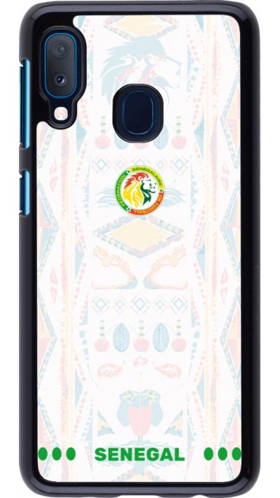 Samsung Galaxy A20e Case Hülle - Senegal 2026 personalisierbares Fussballtrikot