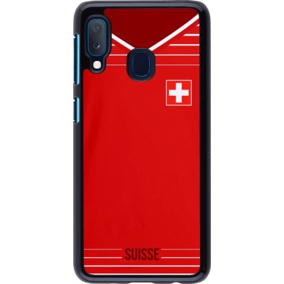 Hülle Samsung Galaxy A20e - Football shirt Switzerland 2022