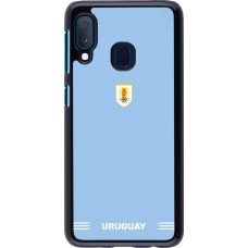 Samsung Galaxy A20e Case Hülle - Uruguay 2026 personalisierbares Fussballtrikot