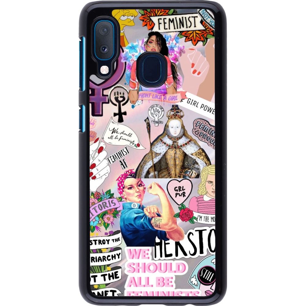 Coque Samsung Galaxy A20e - Girl Power Collage
