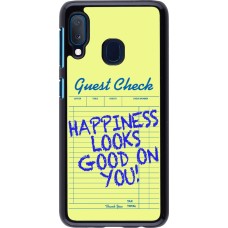 Samsung Galaxy A20e Case Hülle - Guest check 2026