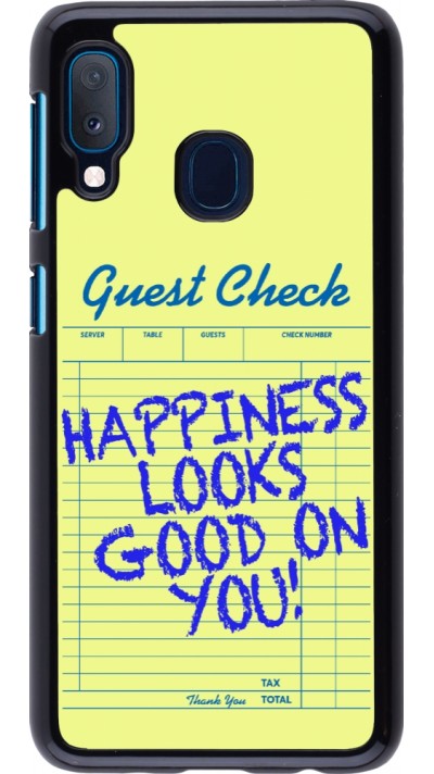 Samsung Galaxy A20e Case Hülle - Guest check 2026