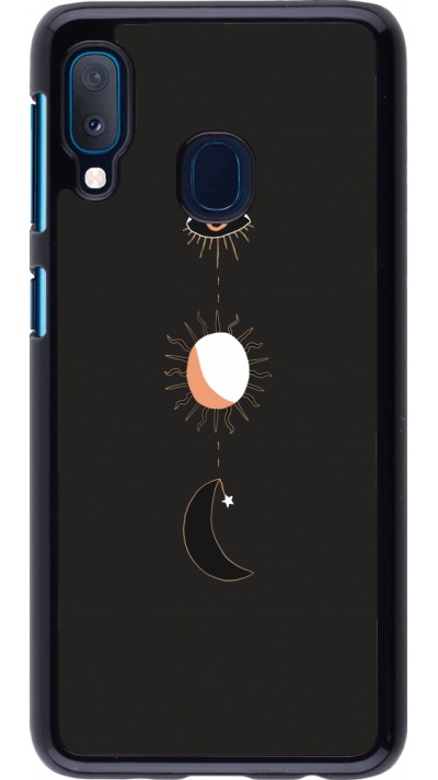 Samsung Galaxy A20e Case Hülle - Halloween 22 eye sun moon