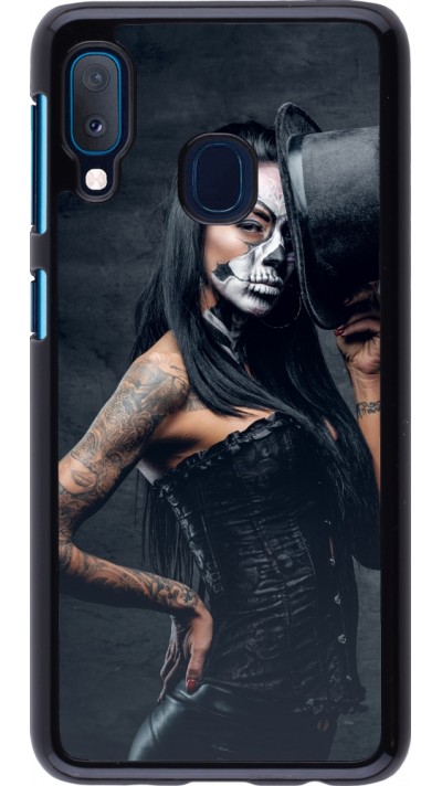 Coque Samsung Galaxy A20e - Halloween 22 Tattooed Girl