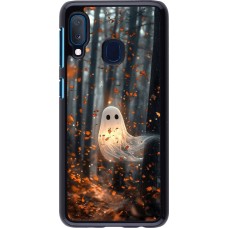 Samsung Galaxy A20e Case Hülle - Halloween 2025 Ghost in the forest