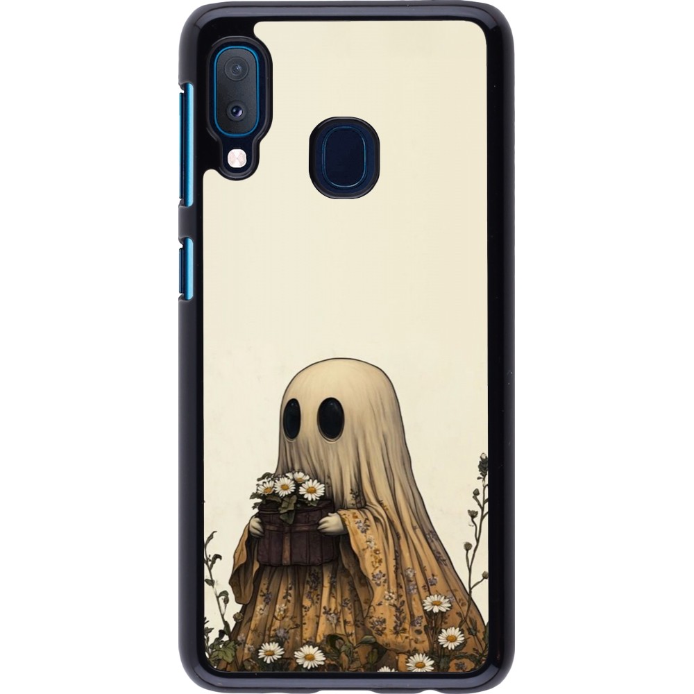 Samsung Galaxy A20e Case Hülle - Halloween 2025 Ghost gardener