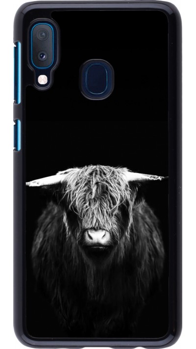 Coque Samsung Galaxy A20e - Highland calf black