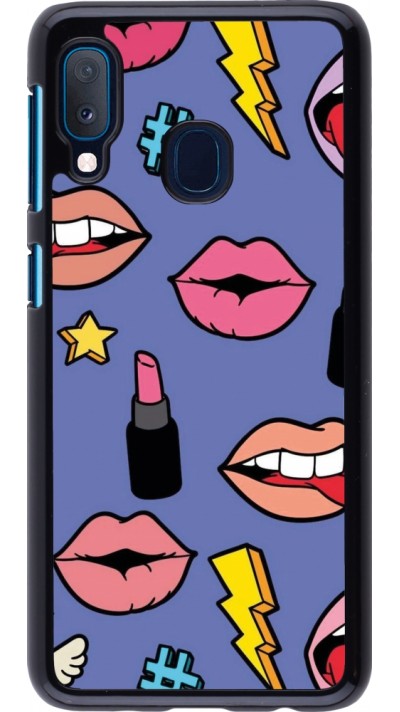Coque Samsung Galaxy A20e - Lips and lipgloss