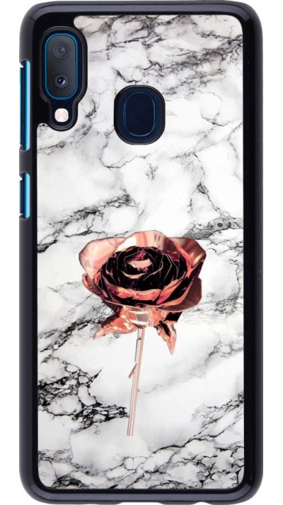 Coque Samsung Galaxy A20e - Marble Rose Gold