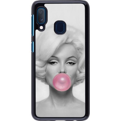 Coque Samsung Galaxy A20e - Marilyn Bubble