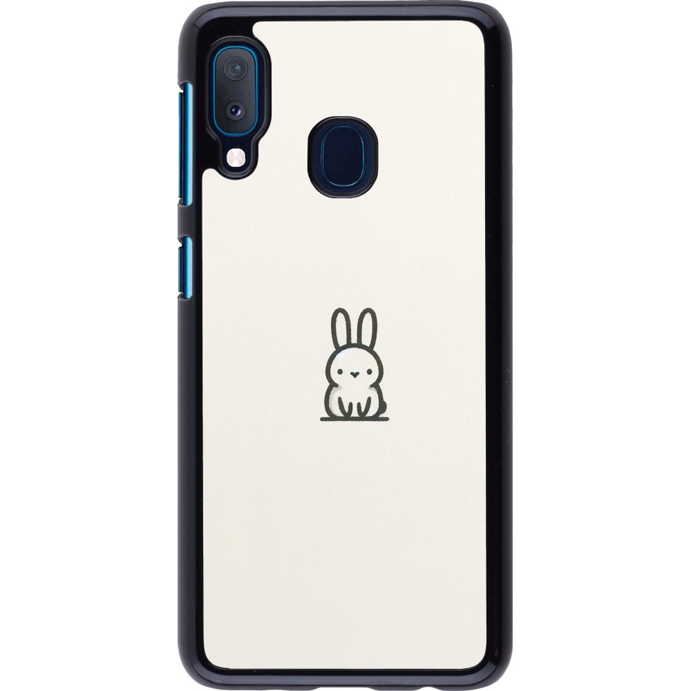 Samsung Galaxy A20e Case Hülle - Minimal Häschen Süße