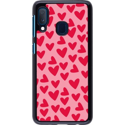 Coque Samsung Galaxy A20e - Mom 2024 petits coeurs