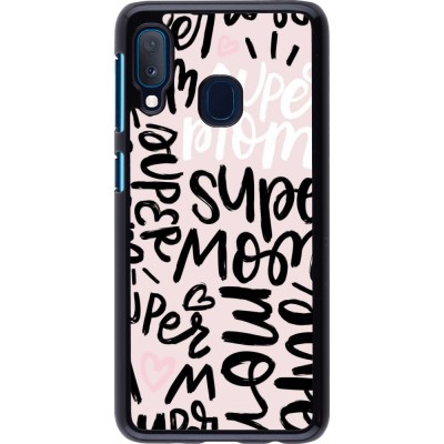 Coque Samsung Galaxy A20e - Mom 2024 Super mom