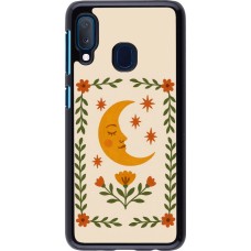 Samsung Galaxy A20e Case Hülle - Half moon stamp 2026