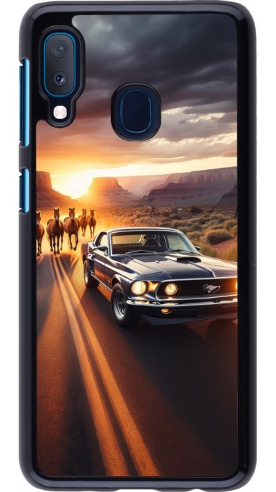 Samsung Galaxy A20e Case Hülle - Mustang 69 Grand Canyon