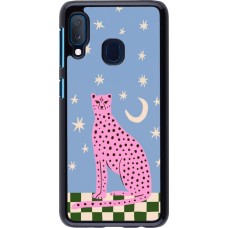 Samsung Galaxy A20e Case Hülle - Pink leopard with stars 2026