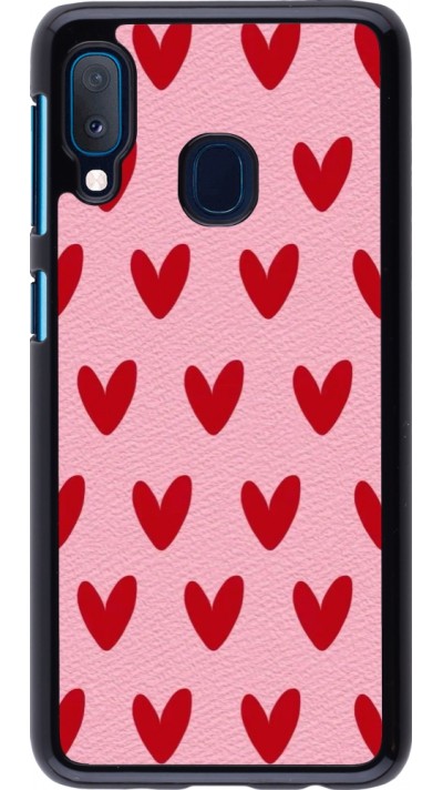 Samsung Galaxy A20e Case Hülle - Saint Valentines Day 26 Pattern heart