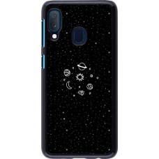 Coque Samsung Galaxy A20e - Space Doodle