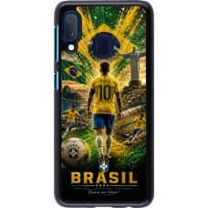 Coque Samsung Galaxy A20e - Football Brésil splash 2026