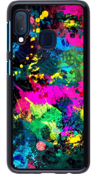 Coque Samsung Galaxy A20e - splash paint