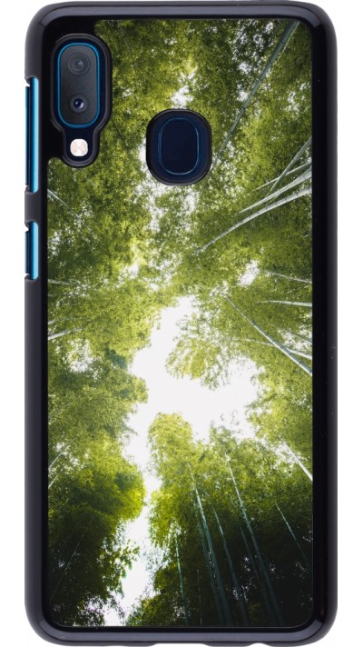 Coque Samsung Galaxy A20e - Spring 23 forest blue sky
