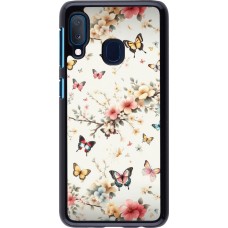 Samsung Galaxy A20e Case Hülle - Frühling 25 Leichte Schmetterlinge