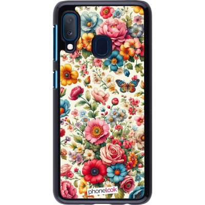 Coque Samsung Galaxy A20e - Spring 25 printemps fleuri