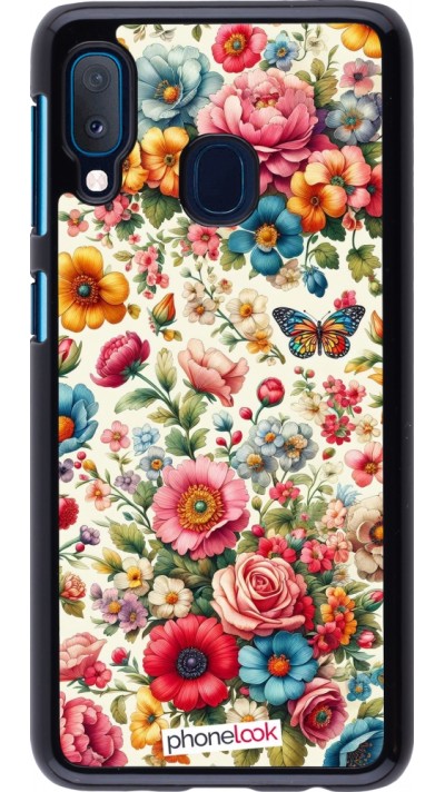 Samsung Galaxy A20e Case Hülle - Spring 25 fruehling bluetend