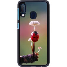 Samsung Galaxy A20e Case Hülle - Ladybird on a mushroom Spring 2026