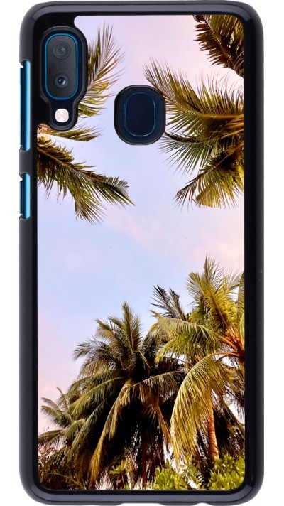 Samsung Galaxy A20e Case Hülle - Summer 2023 palm tree vibe
