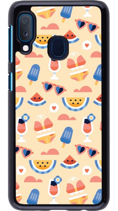 Samsung Galaxy A20e Case Hülle - Pattern Summer 2026