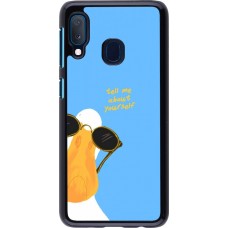 Samsung Galaxy A20e Case Hülle - Tell me about yourself Summer 2026